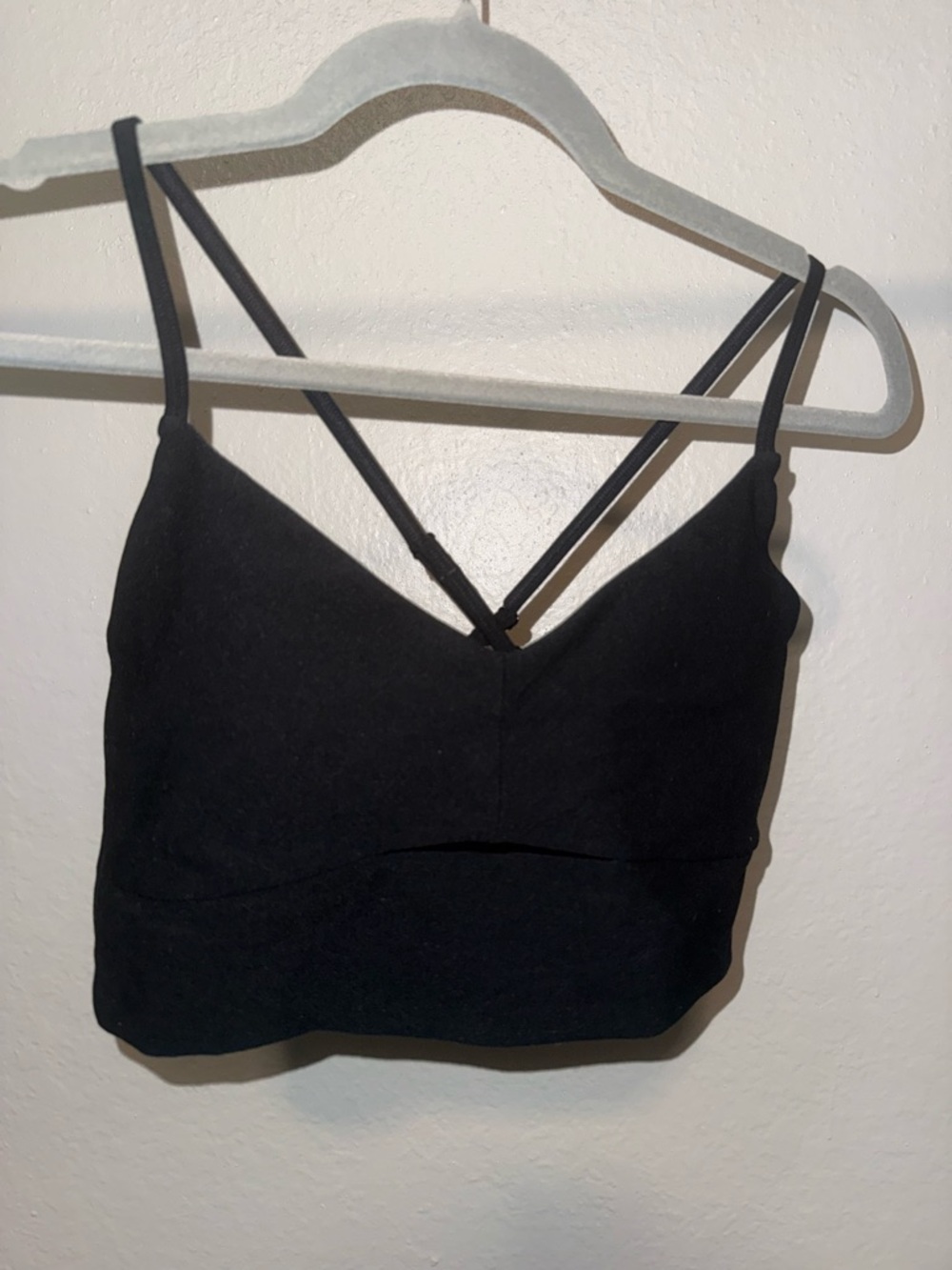 ALO Yoga Black Strappy Bralette